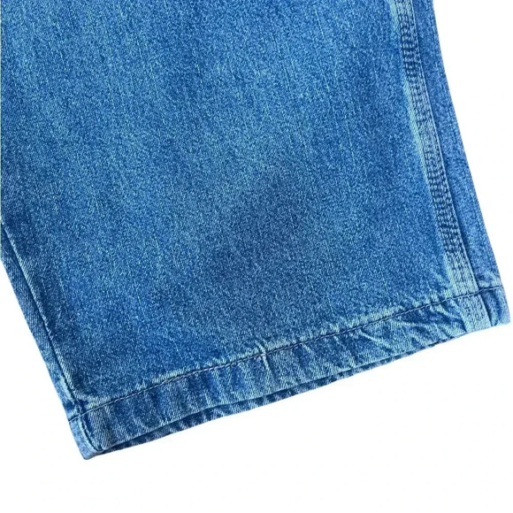 WRG jeans co Carpenter Baggy Wide Fit Blue Jeans 38 x 32 - Picture 5 of 14